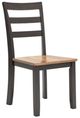 Signature Design by Ashley® Gesthaven Brown/Natural Dining Side Chair-0