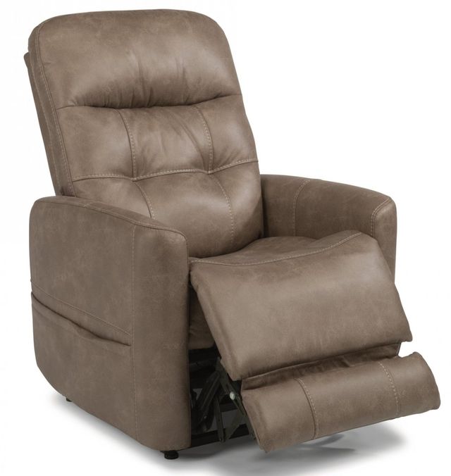 Flexsteel® Customizable Kenner Power Lift Recliner with Power Headrest-2
