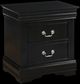 ACME Furniture Louis Philippe Black Nightstand-0