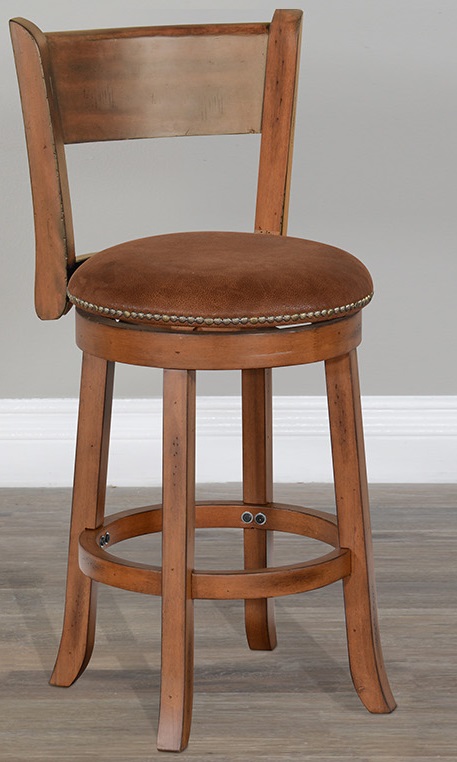 Rustic oak bar stools sale