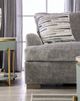 Furniture of America® Leytonstone 2-Piece Gray Living Room Sitting Set-4