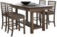 Liberty Furniture Brook Bay 5-Piece Sandstone Dining Set-1