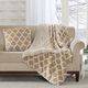 Olliix by Madison Park Ogee Tan Square Pillow-2
