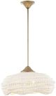 Uttermost® Biddeford Matte Gold/Matte White 5-Light Pendant-3
