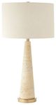 Uttermost® Perkins Beige/Light Beige Table Lamp with Light Brass Accent-0