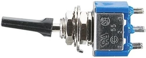 RadioShack 6A at 125 VAC DPDT Center Off Toggle Switch-0