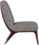 Hooker® Furniture CC Bella Caviar/Merrimac Ebony Slipper Chair-3