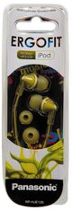Panasonic® ErgoFit Yellow In-Ear Earbud Headphones-1