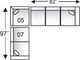 Superstyle Furniture Ltd. Customizable 6053 3-Piece Left-Arm Facing Sectional and Loveseat-1
