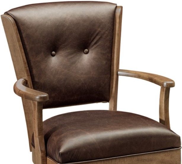 Archbold Furniture Customizable Amish Essentials Carson Executive Desk Chair-1