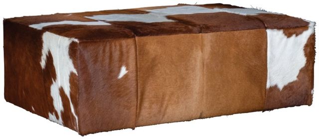 Mayo Furniture Customizable Hair on Hide Accent Ottoman Table-1