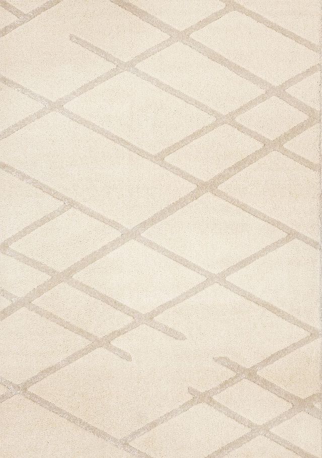 Kalora Interiors Sully Beige/Cream 5'x8' Style 1 Area Rug-0