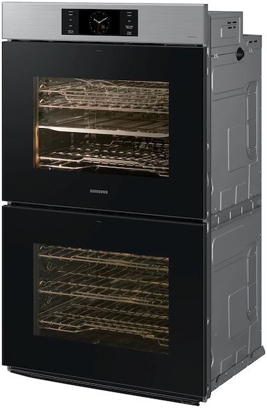 Samsung Bespoke 30" Stainless Steel Double Electric Wall Oven-2