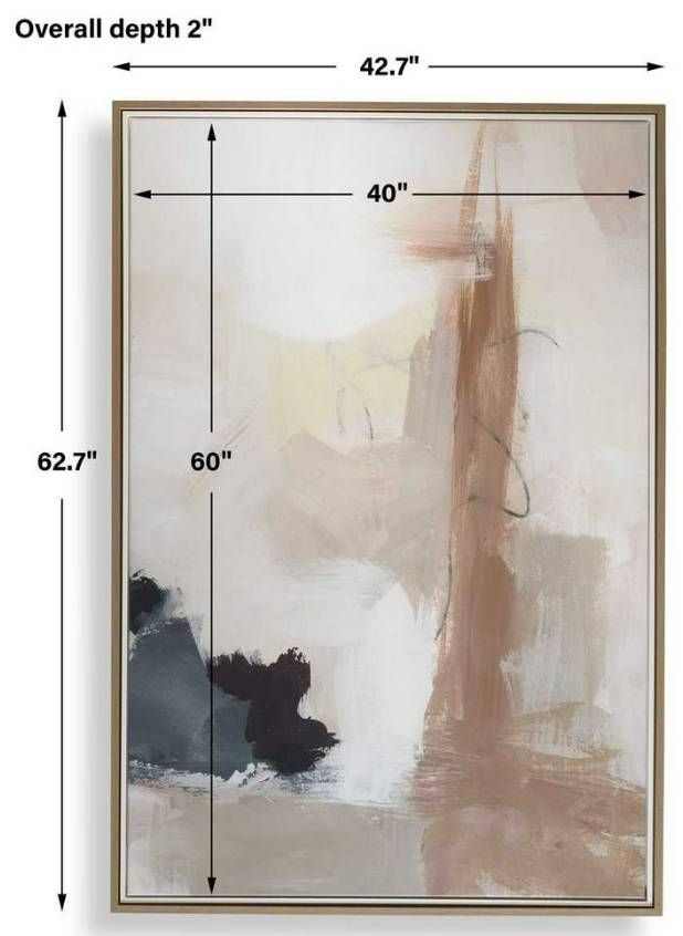 Uttermost® Bluster Framed Canvas-2