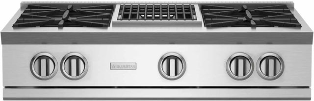 BlueStar® RNB Series 36" Stainless Steel Natural Gas Rangetop-0