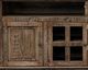 Vintage Furniture Cutter 4-Door TV Stand-1