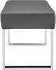 Armen Living Amanda Gray Bench-3