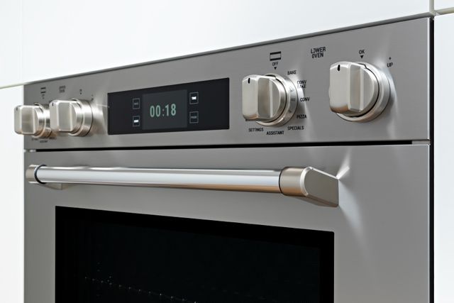 Bertazzoni Master Series 30" Stainless Steel Double Electric Wall Oven-2