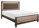 Mazin Furniture Dandridge Brown Queen Bed-1
