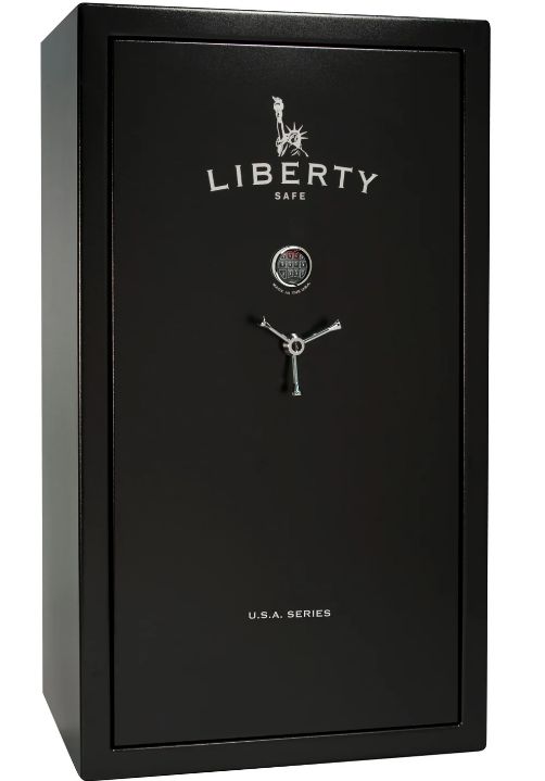 Liberty Safe USA Series Black Textured 50 Electronic Gun Safe-0