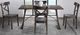 Elements International New Bedford 5-Piece Dark Brown Standard Height Dining Set-0