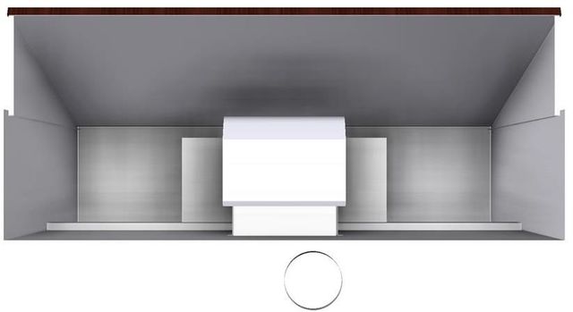 Vent-A-Hood® 48" White Tilt-Out Wall Mounted Range Hood-3