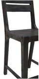 Porter International Designs Fall River 2-Piece Gray Counter Chair Set-4