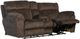 Catnapper® Sedona Mocha Power Reclining Lay Flat Console Loveseat with Storage and Cupholders-2