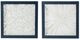 A & B Home 2-Piece Indigo/Ivory Wall Decor Set-0