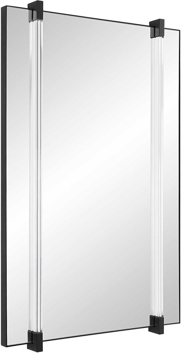 Uttermost® Ladonna Black Accent Mirror-3