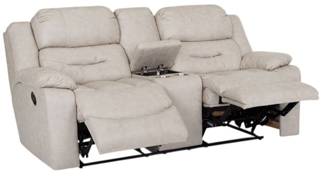 Franklin™ Decker Easter Buff Manual Reclining Console Loveseat-1