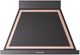 Ilve® Nostalgie II Noblesse 36" Glossy Black Wall Mounted Range Hood with Copper Trim-0