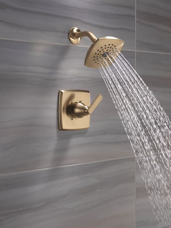 Delta Ashlyn® Monitor® 14 Series Champagne Bronze Shower Trim-1