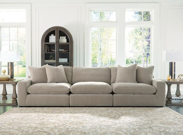 Benchcraft® Maxton Heights 3-Piece Pebble Sectional Sofa-1