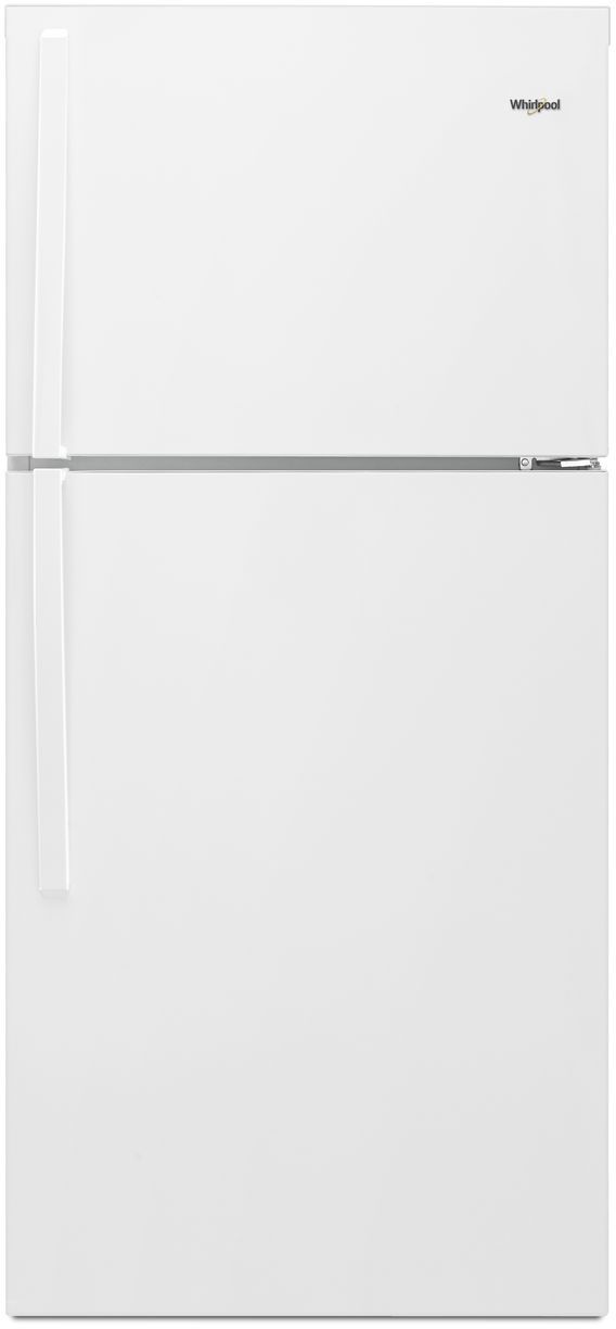 Whirlpool® 30 in. 19.2 Cu. Ft. White Top Freezer Refrigerator-0