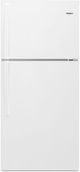 Whirlpool® 30 in. 19.2 Cu. Ft. White Top Freezer Refrigerator-0