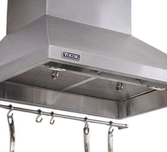 Viking® 3 Series 30” Blush Chimney Wall Hood with Standard Ventilator-2
