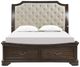 New Classic® Home Furnishings Lyndhurst Walnut California King Panel Storage Bed-2
