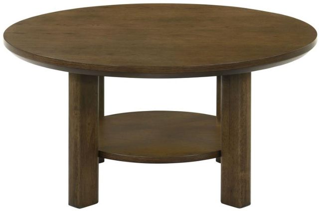 Coaster® Ottowa 3-Piece Brown Coffee Table Set-2