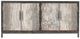 Classic Home Lisbon Gray/Weathered Black Sideboard-2