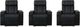 Parker House® Phoenix 3-Piece Autumn Black Leather Power Reclining Theater Seating P3-0