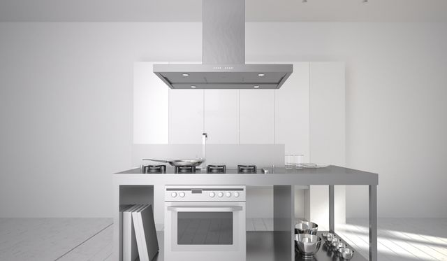 Faber Bella Isola 48" Stainless Steel Island Range Hood-3