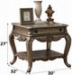 ACME Furniture Ragenardus Vintage Oak End Table-2