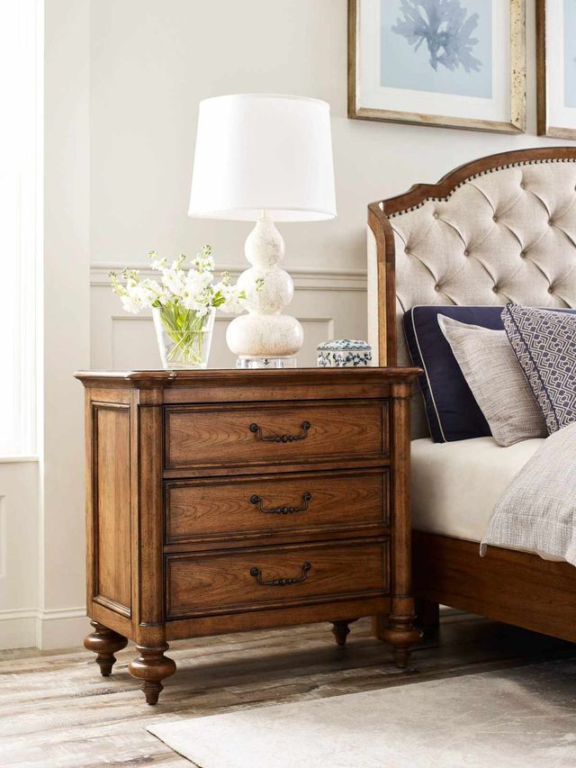 American Drew® Berkshire Edmisten Warm Cognac Bachelor's Chest-1
