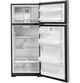 GE® 28" 17.5 Cu. Ft. Fingerprint Resistant Stainless Steel Freestanding Top-Freezer Refrigerator-3