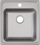 Elkay Lustertone® Classic Lustrous Satin 19-1/2" x 22" x 5-1/2" 2-Hole Single Bowl Drop-In ADA Sink-1