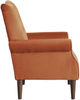 Mazin Furniture Kyrie Orange Upholstered Accent Chair-2