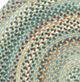Capel Rugs Bear Creek Misty Blue 8'6" Round Rug-1