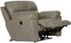 Catnapper® Costa Putty Leather Power Lay Flat Recliner-1