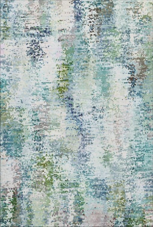 Dalyn™ Rug Company Lumara LM5 Aqua 5'x8' Area Rug-0